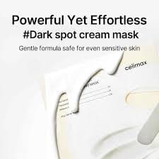 Celimax Pore + Dark Spot Brightening Cream Mask 1pcs