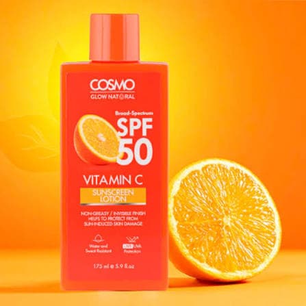 Cosmo Vitamin C Sunscreen Lotion 175ml