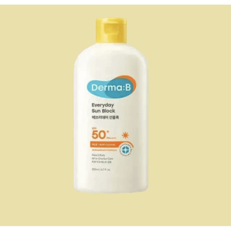 Derma:B Everyday Sunscreen SPF 50+ 200ml
