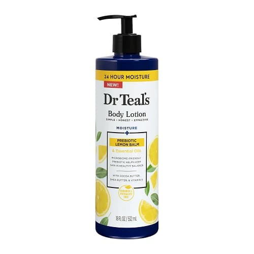 Dr Teal's Body Lotion with Prebiotic Lemon Balm & Essential Oil 18 fl oz