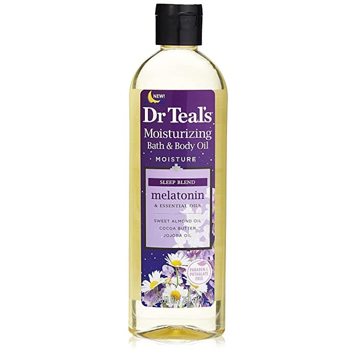 Dr Teal’s Melatonin Moisturizing Bath & Body Oil