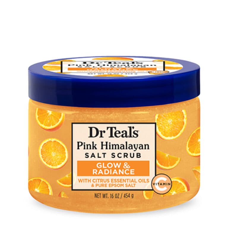 Dr Teal’s Pink Himalayan Salt Body Scrub Vitamin C 454g