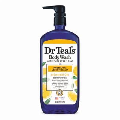 Dr Teal's Prebiotic Lemon Balm Body Wash with Essential Oils