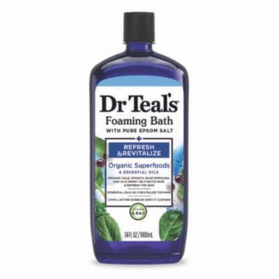 Dr Teal's Refresh & Revitalize Foaming Bath with Superfoods & Essential Oils