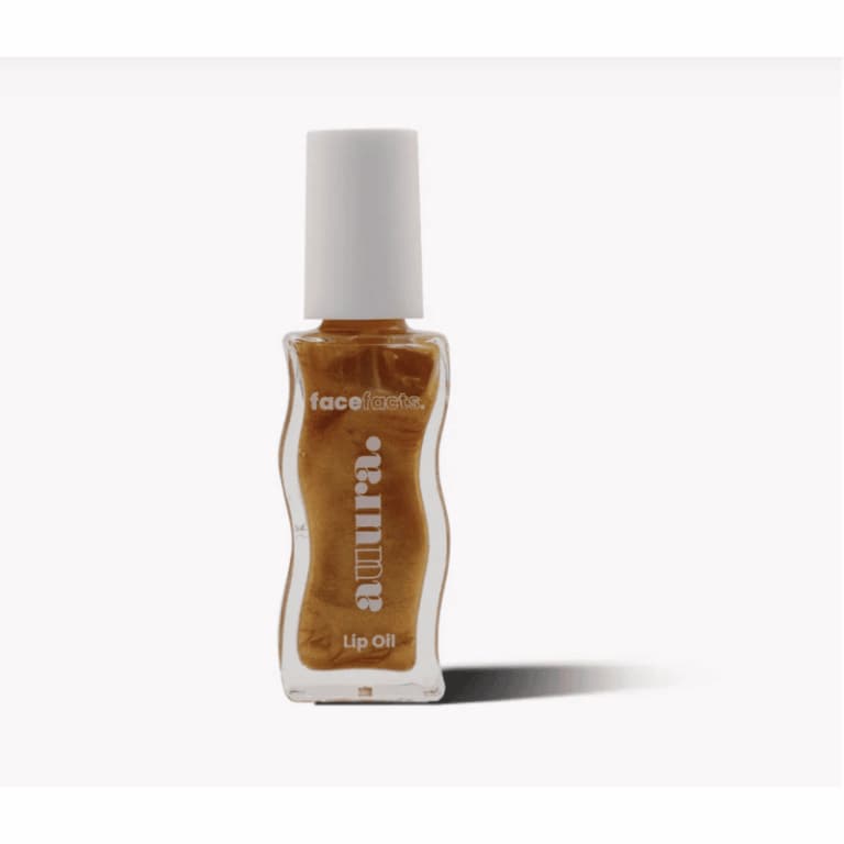 Face Facts Auura Lip Oil Golden Shimmer