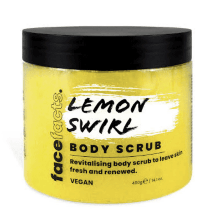 Face Facts Lemon Swirl Body Scrub
