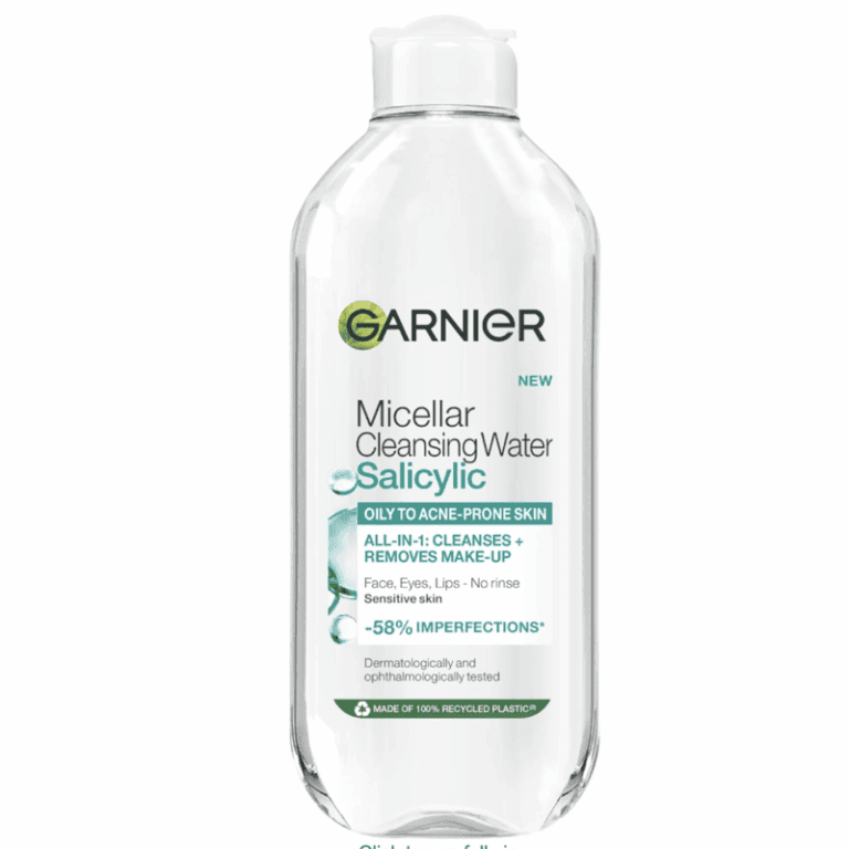 Garnier Micellar Salicylic Cleansing Water for Oily to Blemish-Prone Skin
