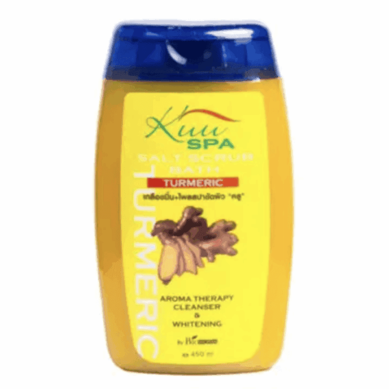 Kuu Spa Turmeric Salt Scrub Bath
