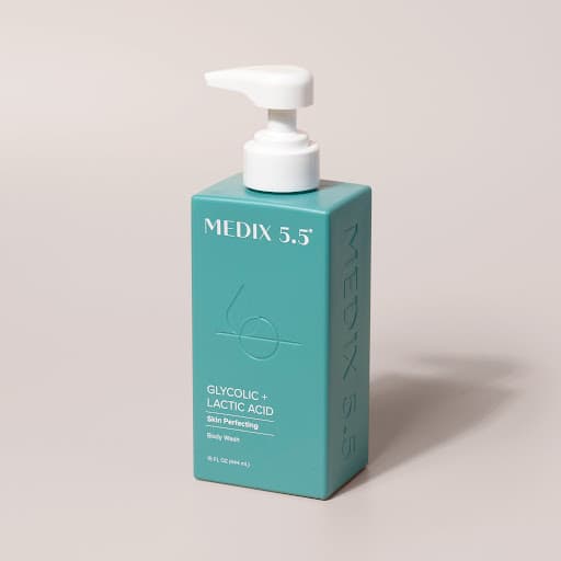 Medix 5.5 Glycolic + Lactic Acid Skin Perfecting Body Wash 15oz