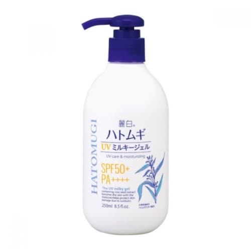 Reihaku Hatomugi UV Milky Gel SPF50